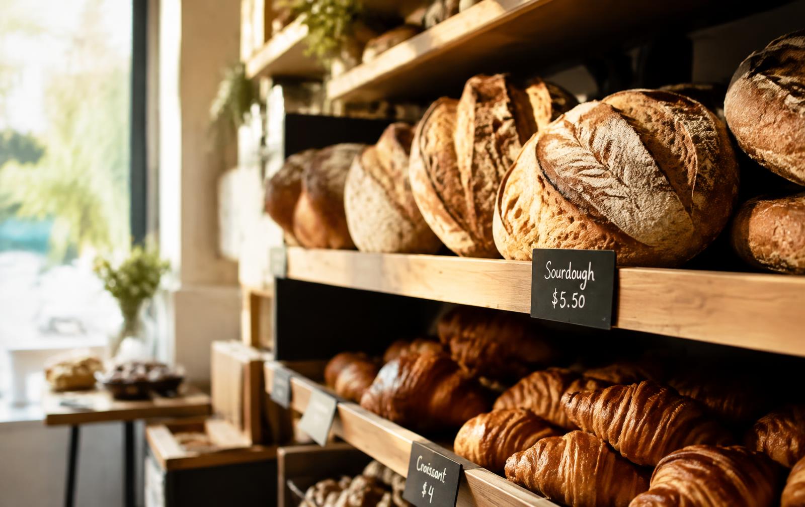 Copper & Crumb example website